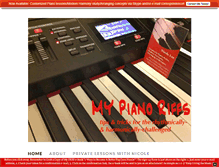 Tablet Screenshot of mypianoriffs.com